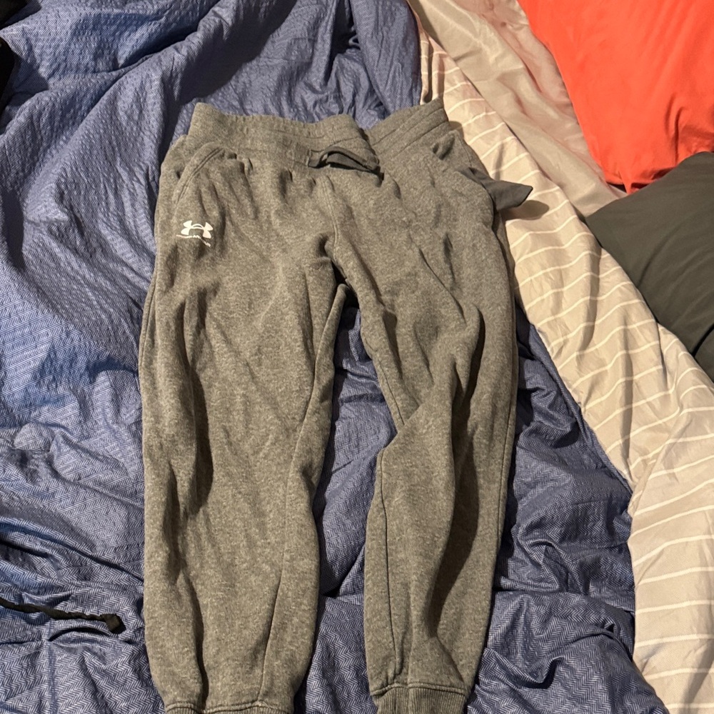Under Armour Kids Charcoal Joggers